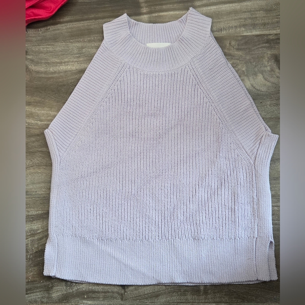 Wilfred Lavender Sleeveless Knit Top